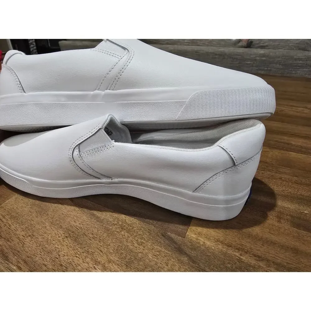 Keds Women's Pursuit Slip-On Leather Sneaker Size 8.5 W